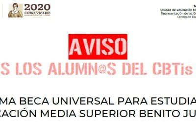 BECA BENITO JUAREZ