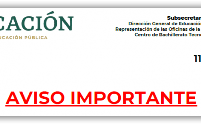 Aviso Servicios Escolares