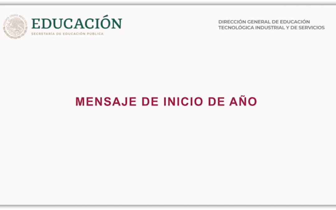 Mensaje de Inicio de Año