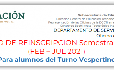 Reinscripción Alumnos REGULARES TV