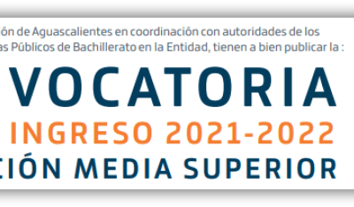 Convocatoria Nvo Ingreso