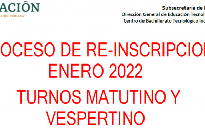 Proceso de Reinscripción 2022